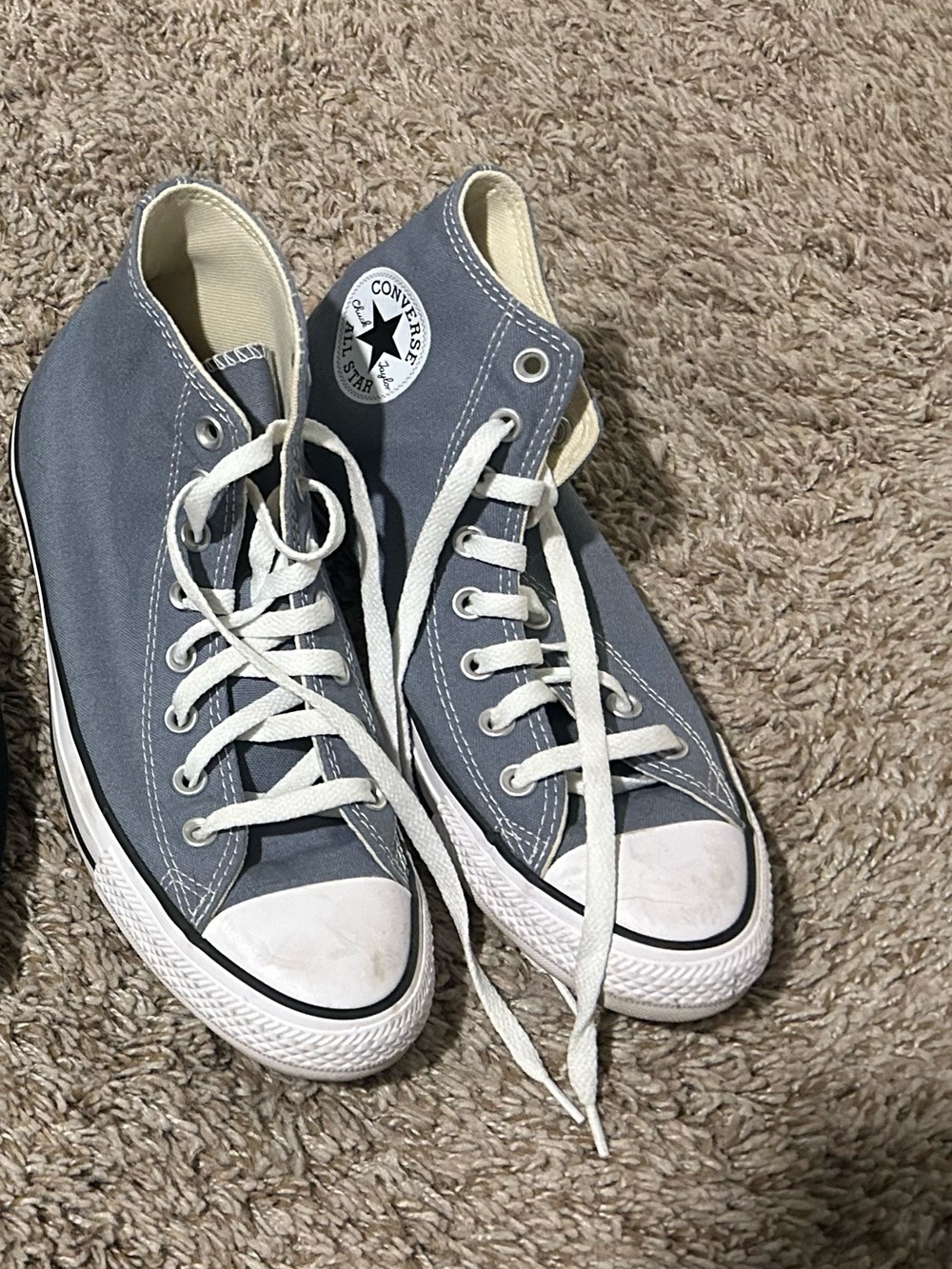 Converse Lunar Gray High-Top Sneakers